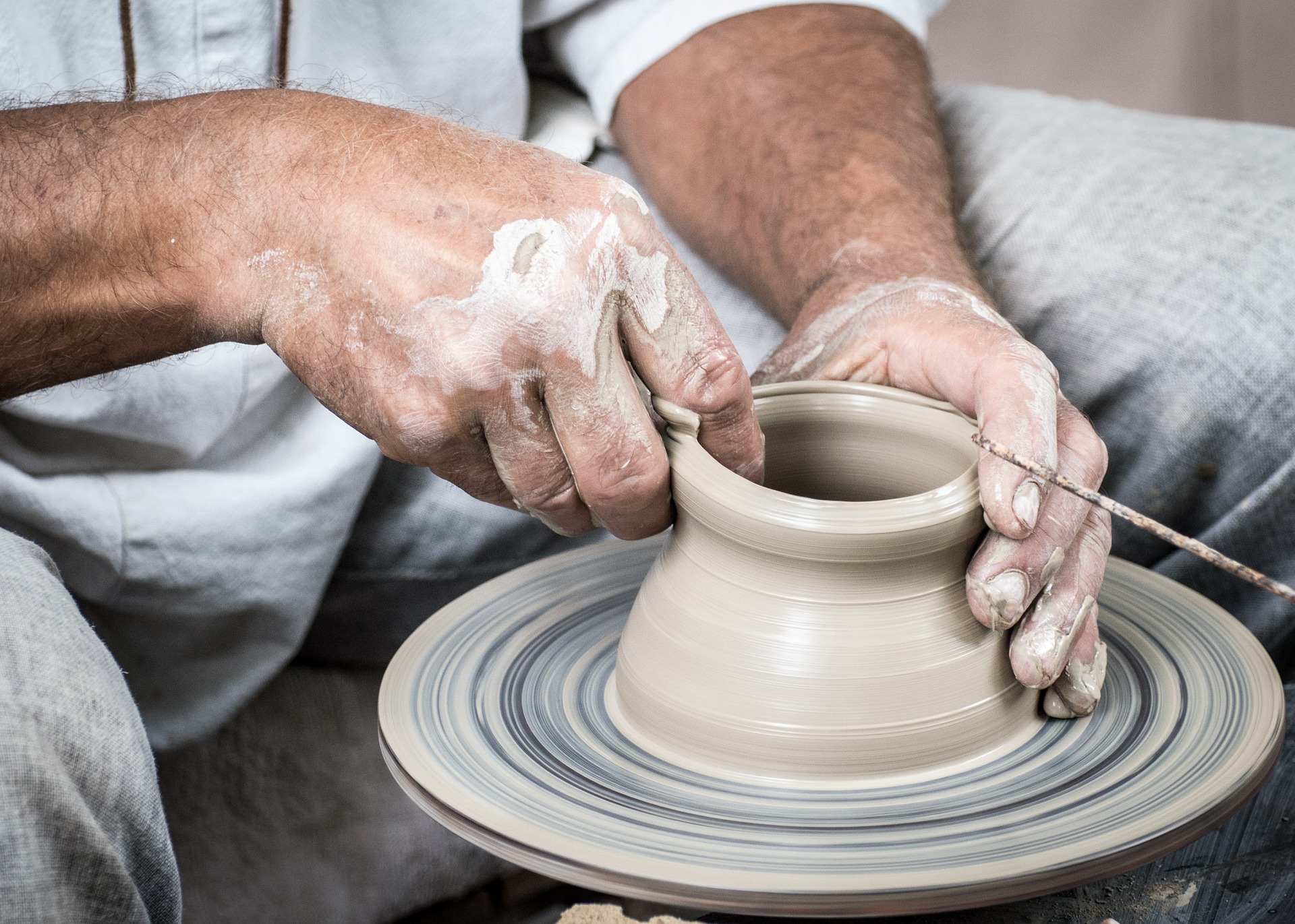 Pottery class